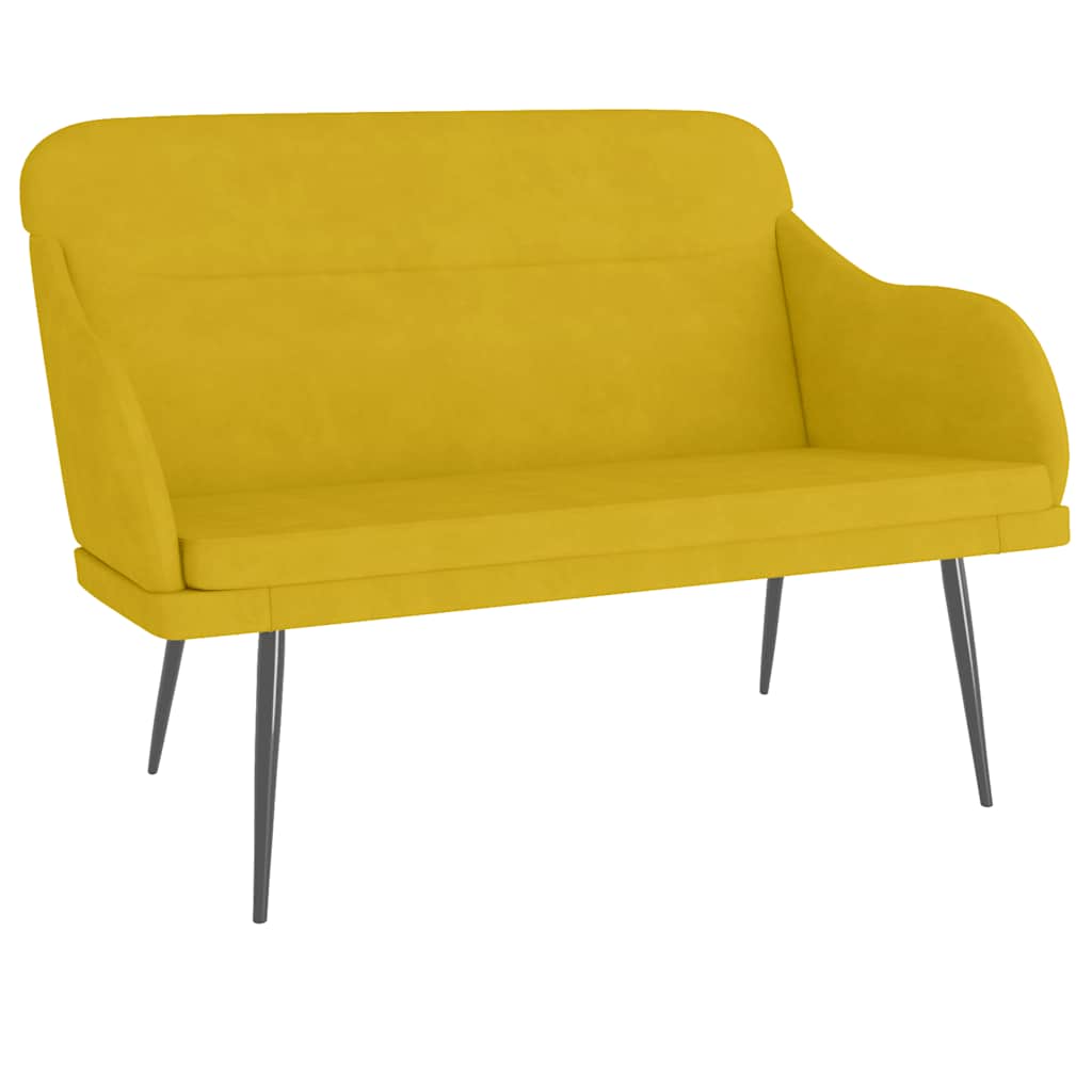 Sitzbank Dunkelgrün 110x76x80 cm Samt