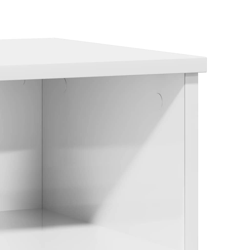 Bettschrank Schwarz Eichen-Optik 40 x 35 x 50 cm Holzwerkstoff