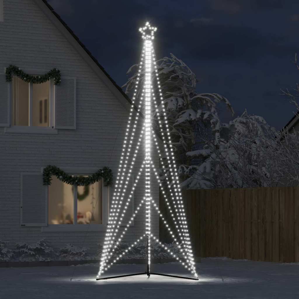 LED Weihnachtsbaum 363 LEDs Warmweiß 182 cm