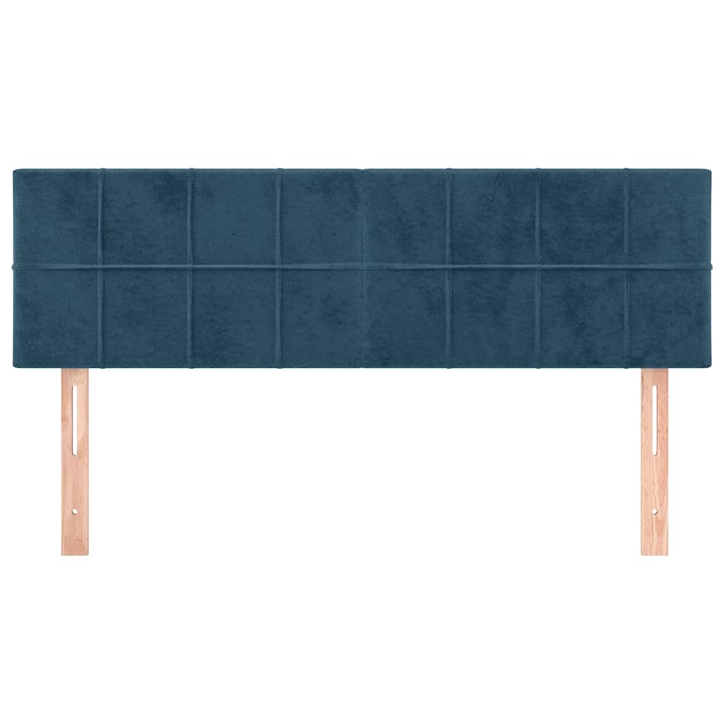 Kopfteil Hellgrau 80x5x118/128 cm Samt