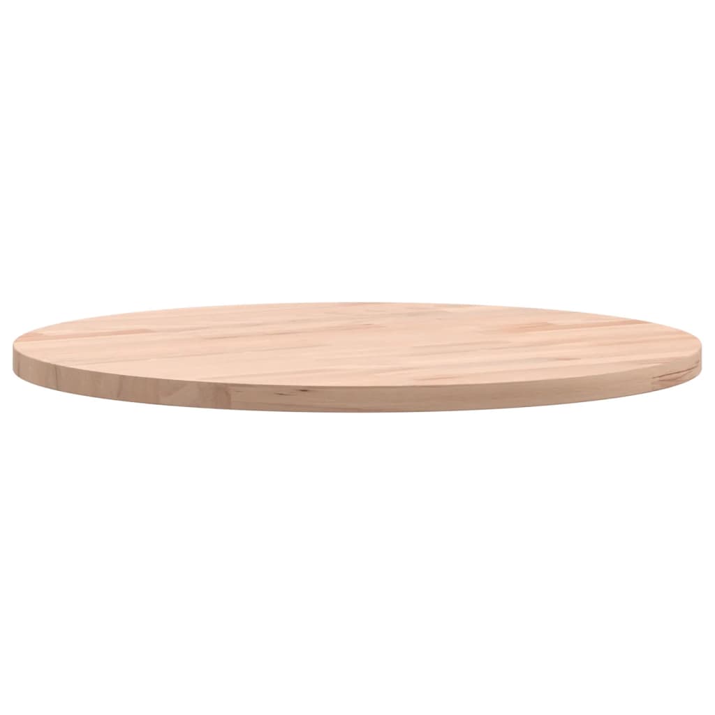 Tischplatte Ø30x1,5 cm Rund Massivholz Buche