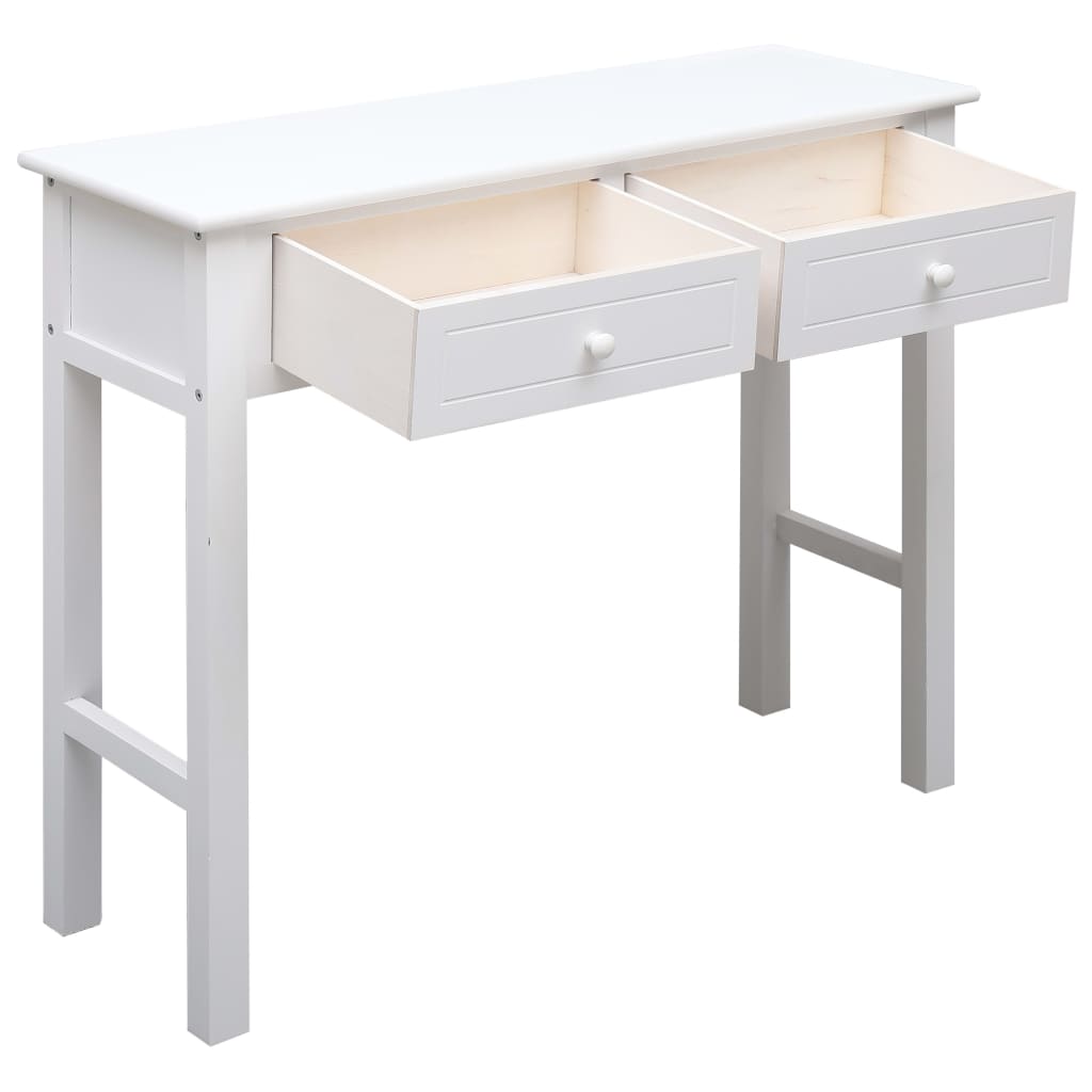 Konsolentisch Grau 90×30×77 cm Holz