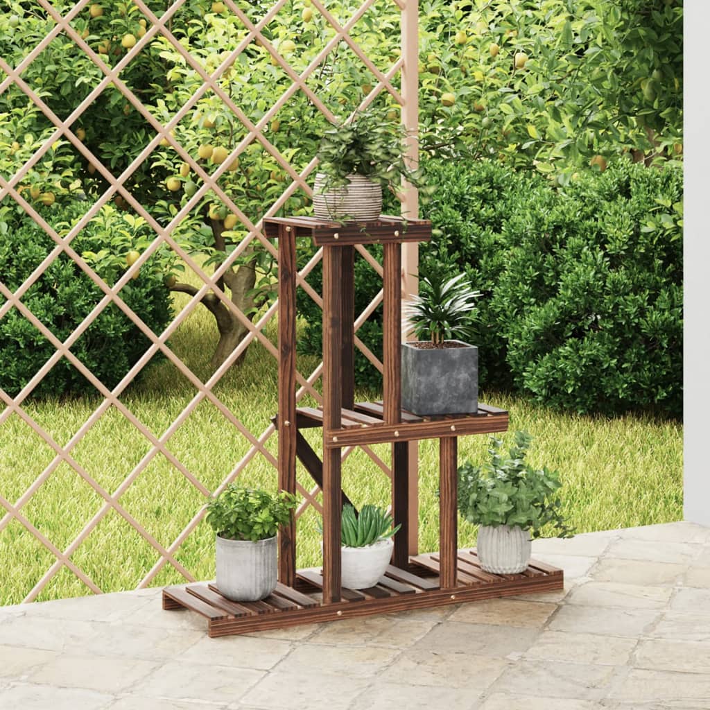 Blumenständer 110x25x96 cm Massivholz Tanne