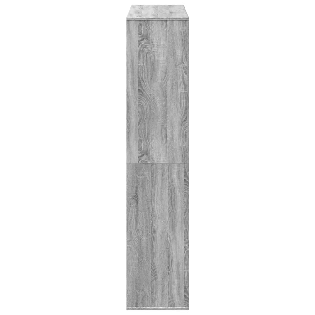 Bücherregal Weiß 100x33x125,5 cm Holzwerkstoff