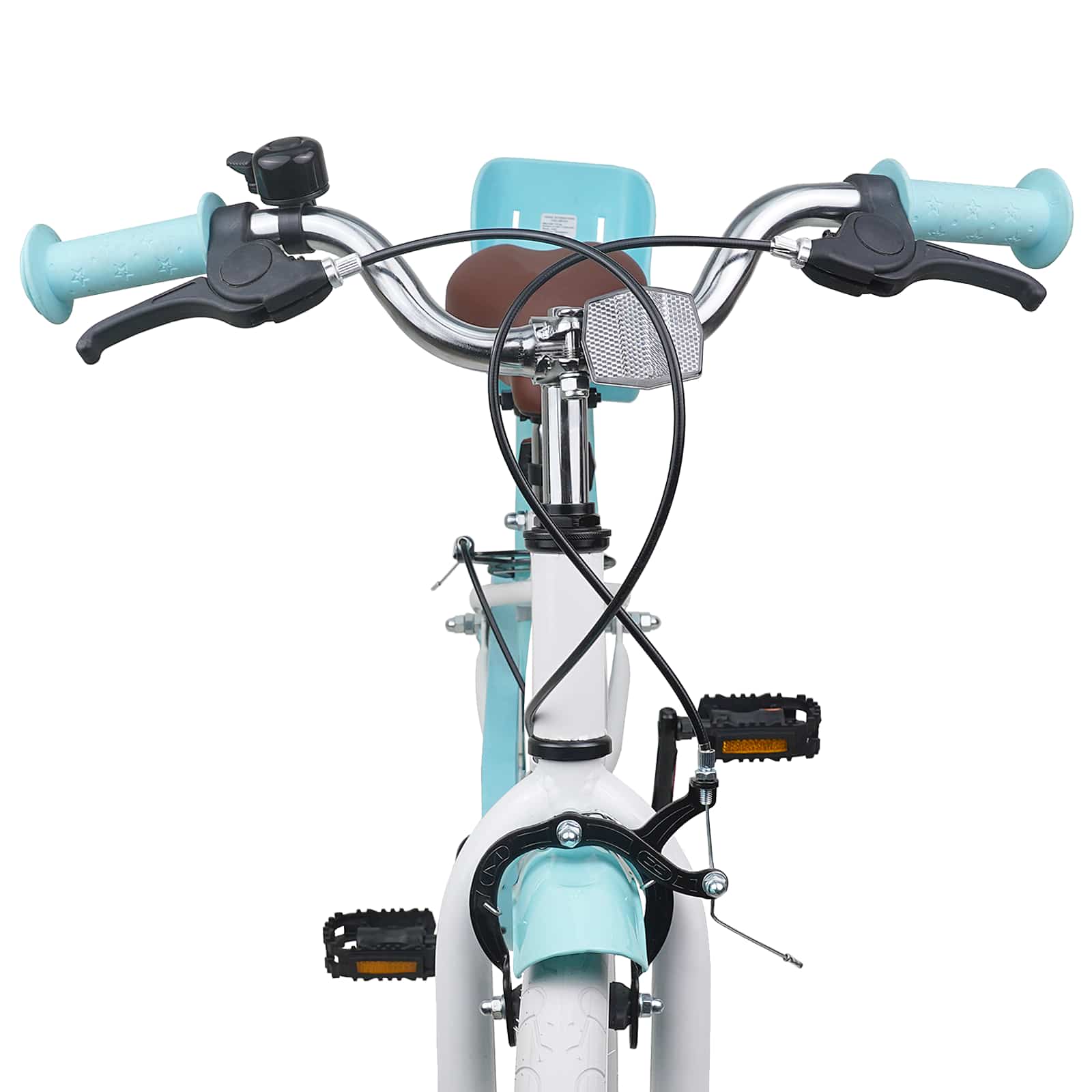 Kinderfahrrad 12 Zoll für 2-4 Jahre alt Hellrosa
