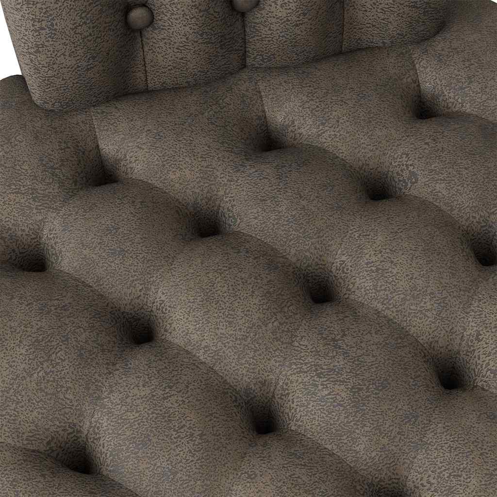 Schlafsessel Braun 56,5 x 70 x 110 cm Kunstwildleder