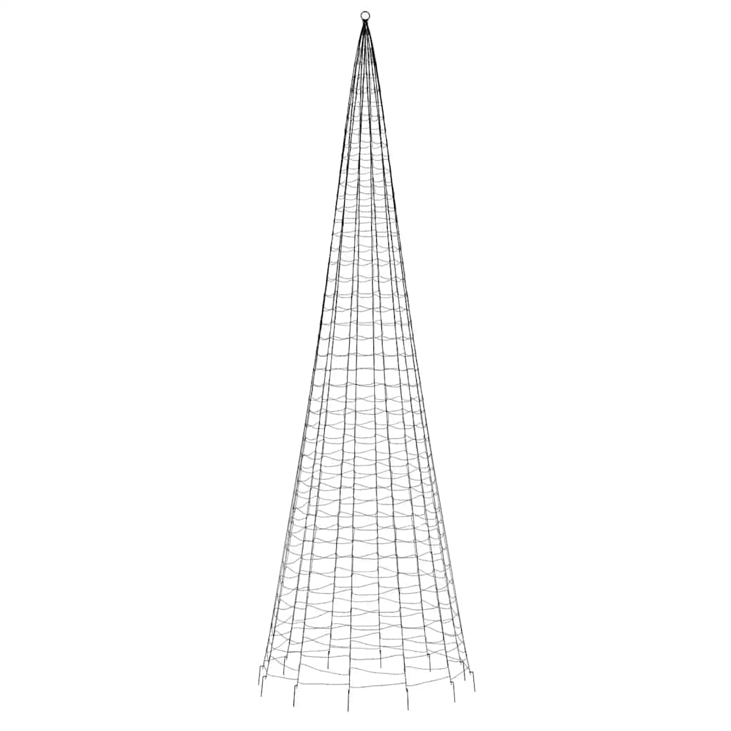LED-Weihnachtsbaum 200 LEDs Warmweiß 180 cm