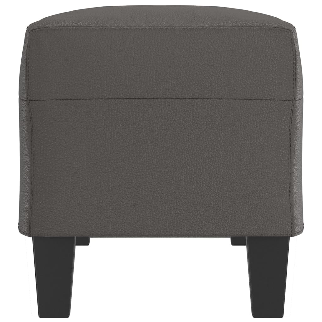 Sitzbank Schwarz 70x35x41 cm Kunstleder