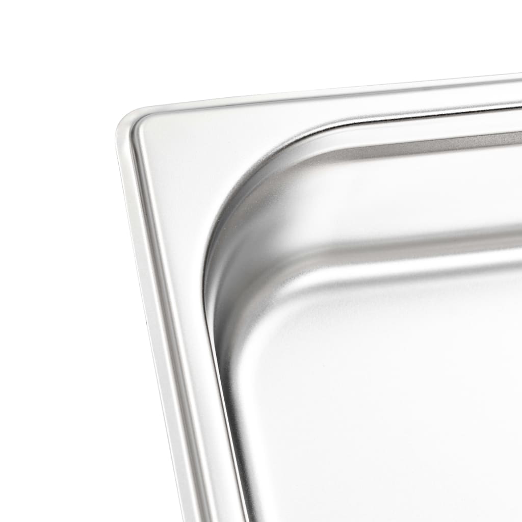 Gastronormbehälter 12 Stk. GN 1/3 20 mm Edelstahl