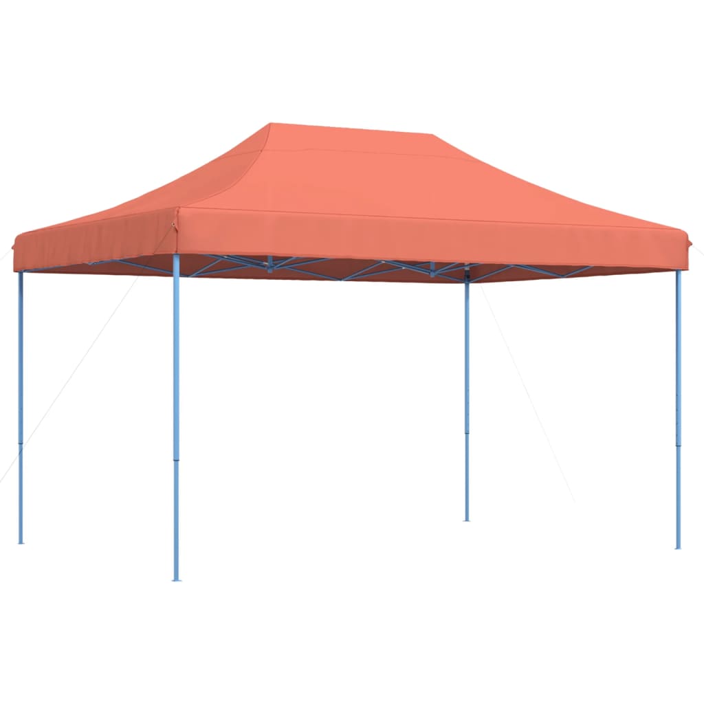 Partyzelt Faltbar Pop-Up Beige 410x279x315 cm