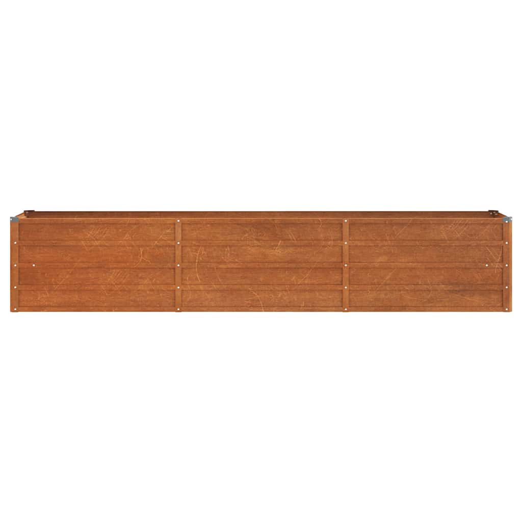 Hochbeet Rostig 100x100x77 cm Cortenstahl