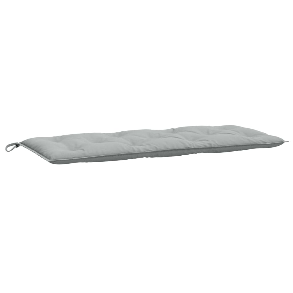 Gartenbank-Auflage Melange Anthrazit 100x50x7 cm Stoff