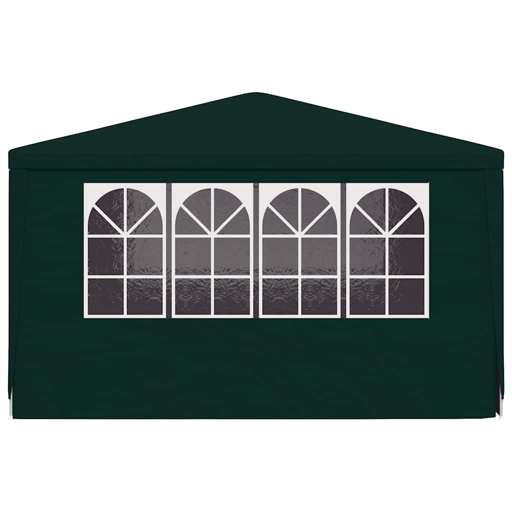 Party-Zelt Rot 200 x 200 x 240 cm PE und Stahl