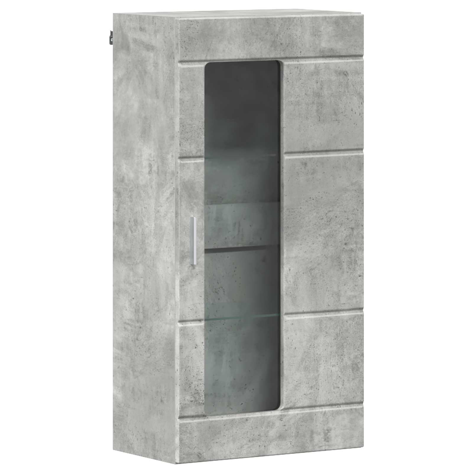 Highboard mit Regal FLORIN Weiß 60 x 35 x 182 cm Holzwerkstoff