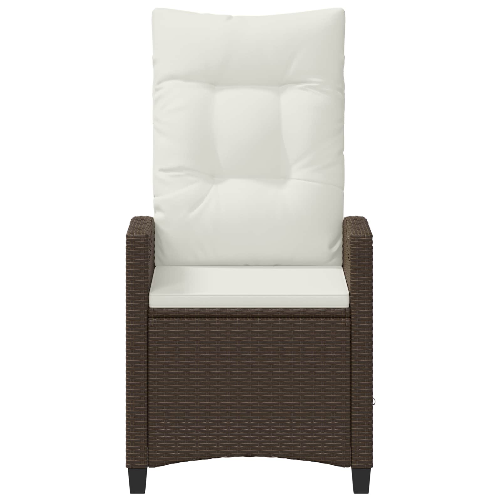 Gartenstuhl 2 pcs Schwarz 56 x 64 x 94 cm Stahl und Polyester