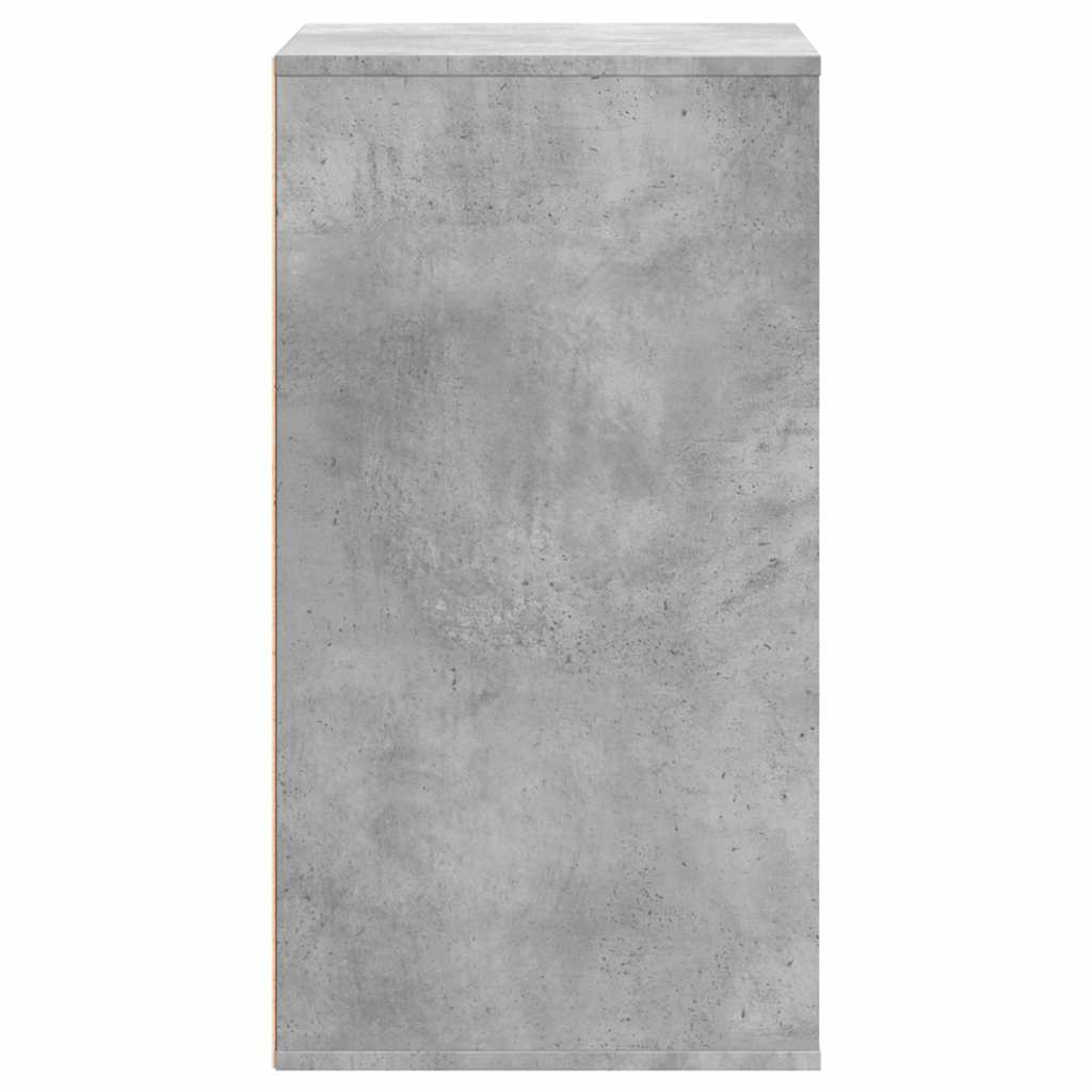 Schubladenschrank Schwarz Eichen-Optik 41 x 40 x 58 cm