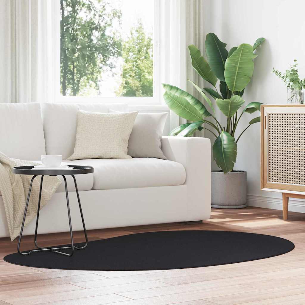 Bereichsteppiche HUARTE Anthrazit 100 x 200 cm Polyester