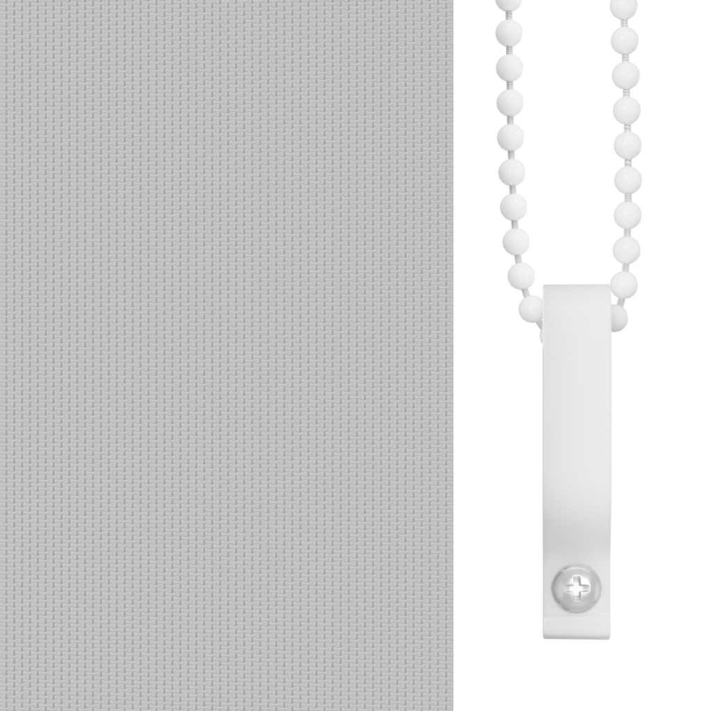 Verdunkelungsrollo 84,4 x 175 cm, Stoffbreite 80 cm, Weiß