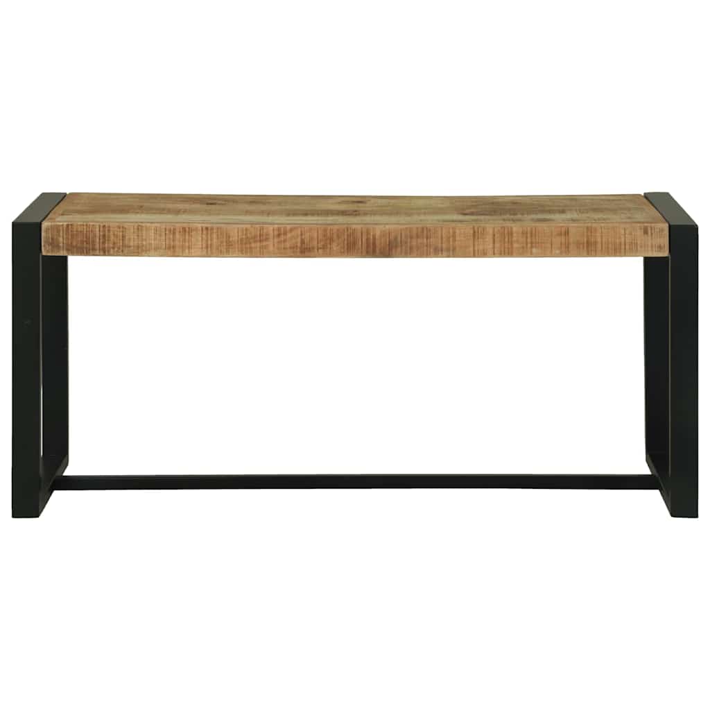 Bank Mehrfarbig 60x35x45 cm Massivholz Altholz