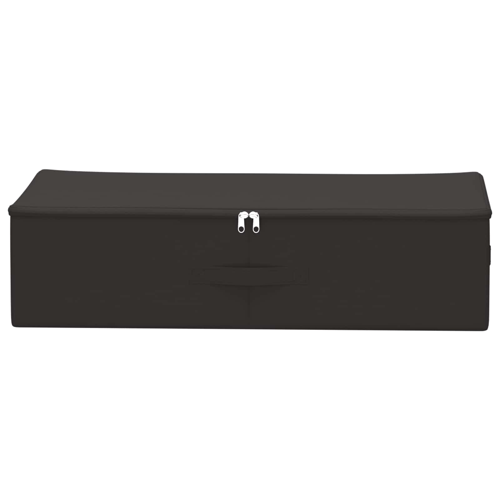 Aufbewahrungsbox Stoff 50x30x25 cm Anthrazit