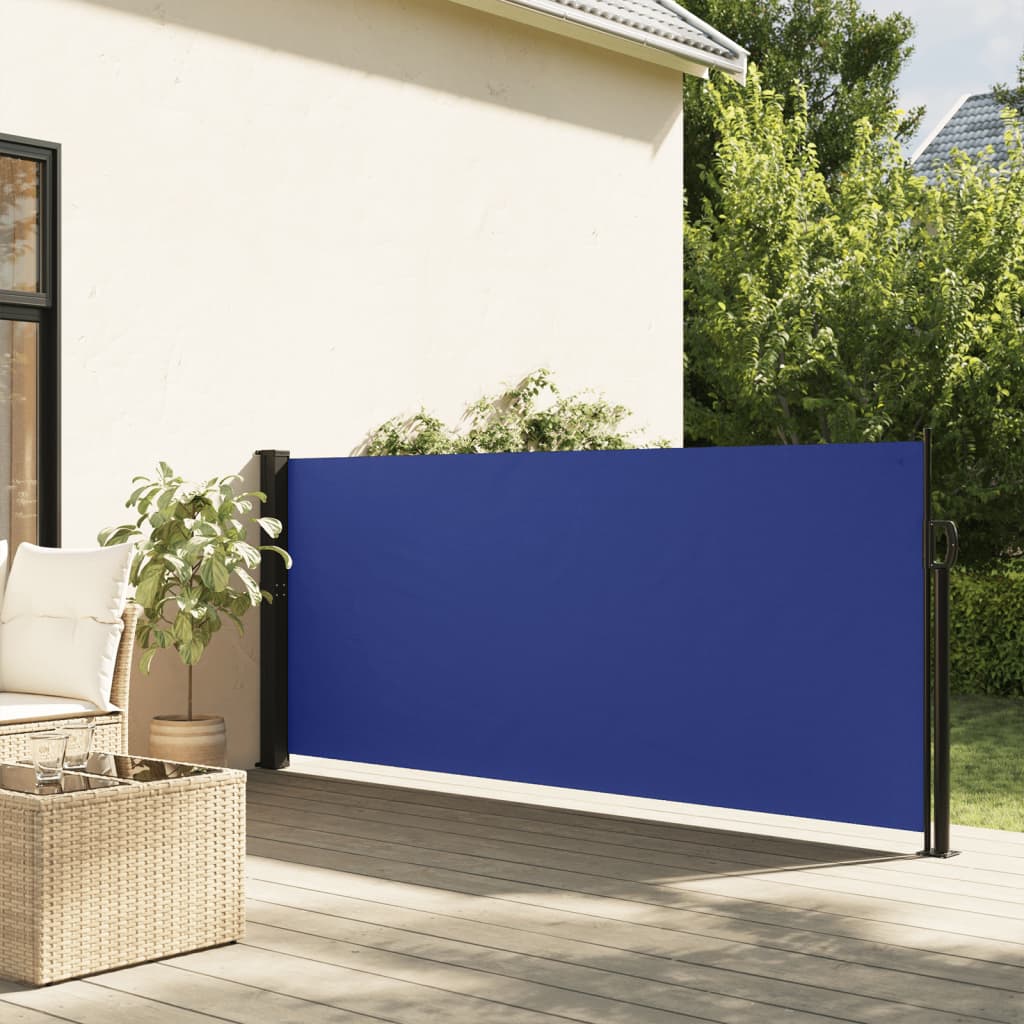Seitenmarkise Ausziehbar Schwarz 100x300 cm