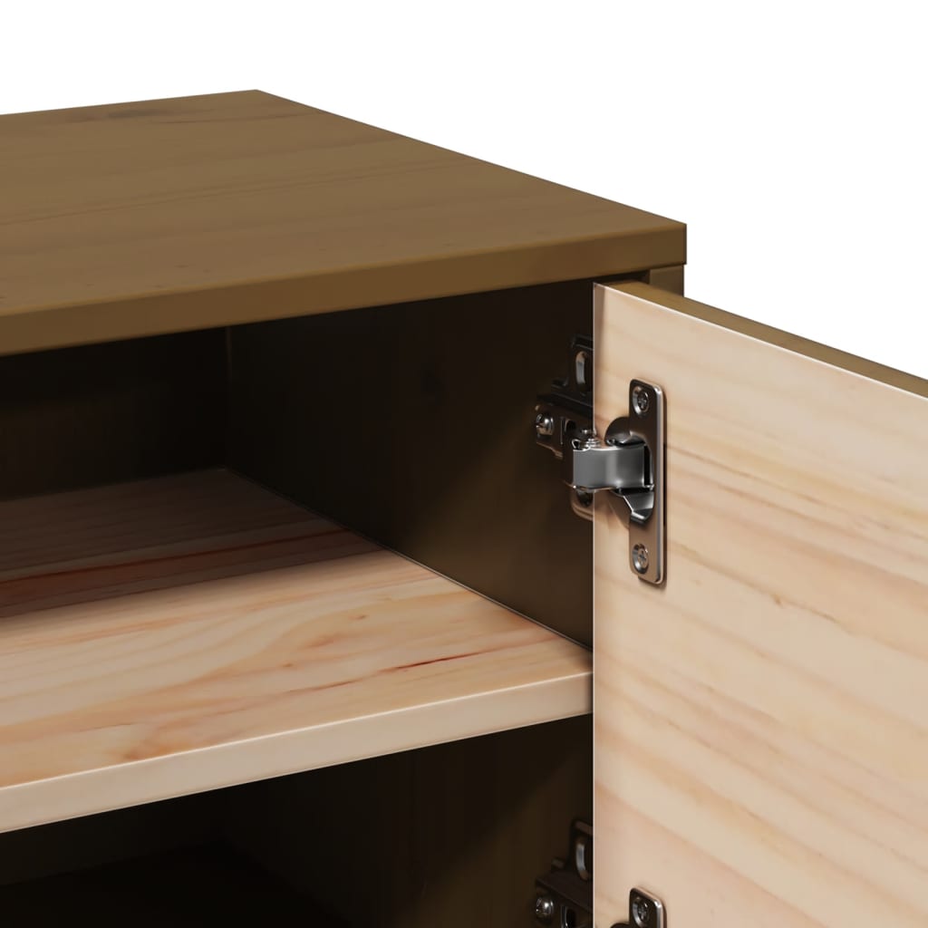 Wandschrank 31,5x30x30 cm Massivholz Kiefer
