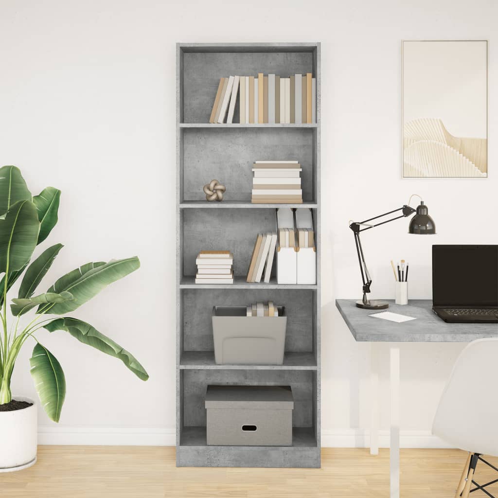 Bücherregal Weiß 40x24x75 cm Holzwerkstoff