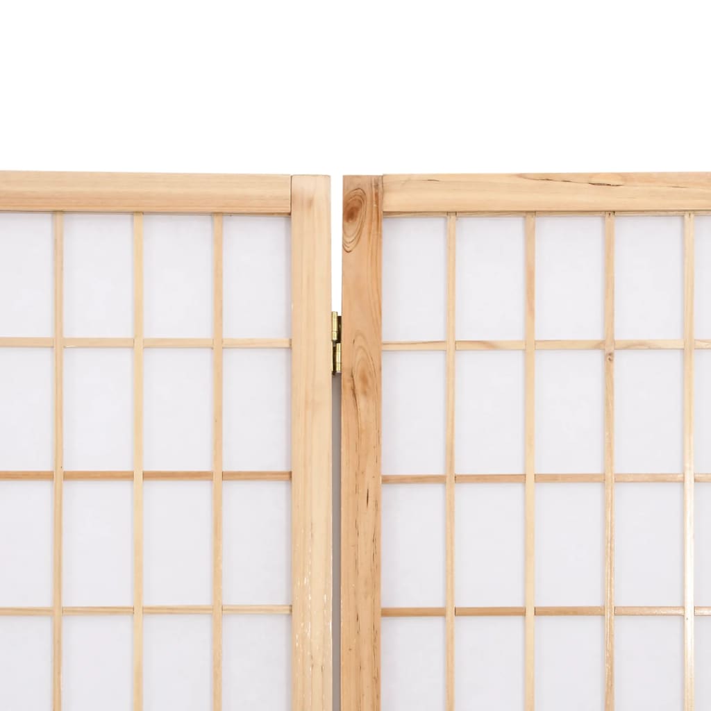 3-tlg. Paravent Japanischer Stil Faltbar 120x170 cm Schwarz