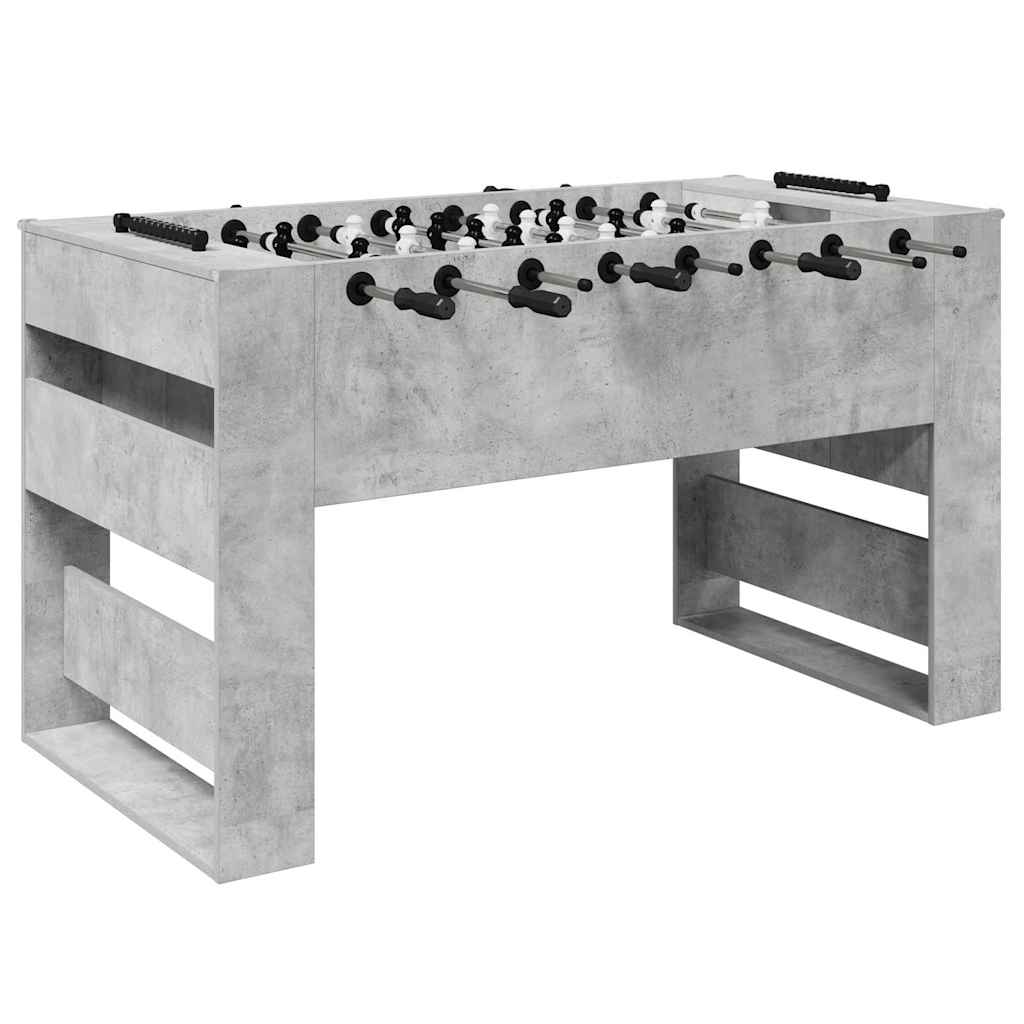 Tischfußballtisch Weiß 146,5 x 74 x 85 cm Holzwerkstoff