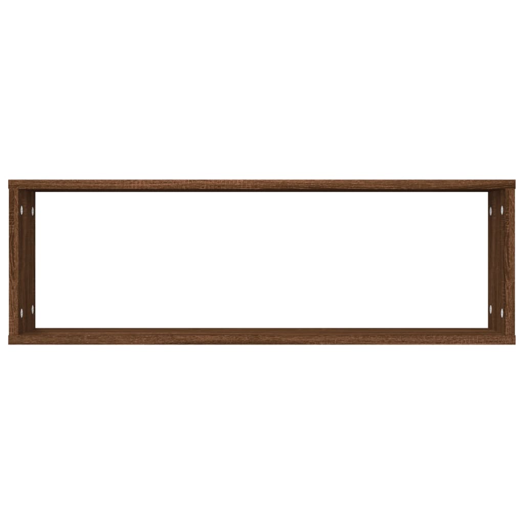 Würfelregale 2 Stk. Weiß 30x15x30 cm