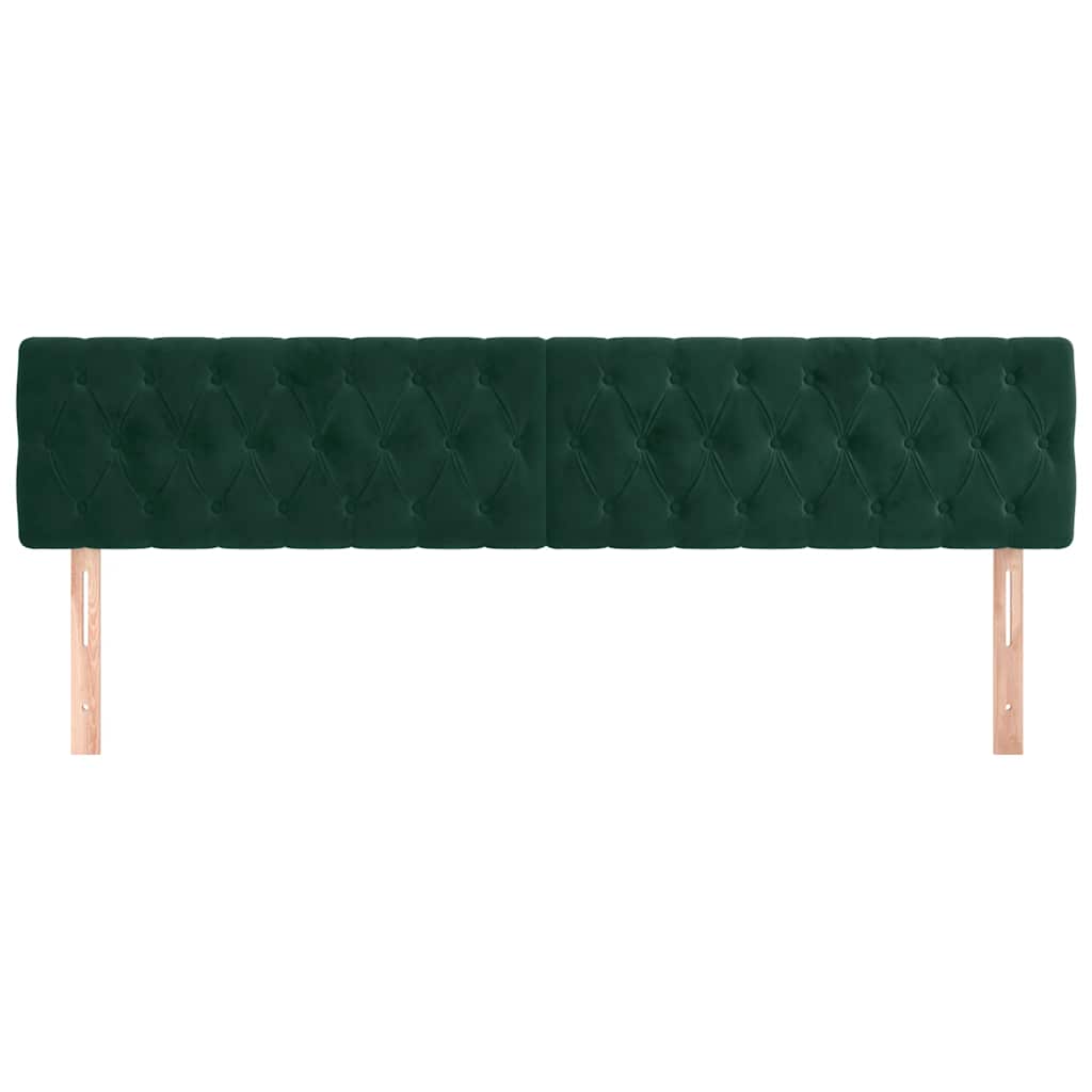 Kopfteil Hellgrau 80x7x118/128 cm Samt