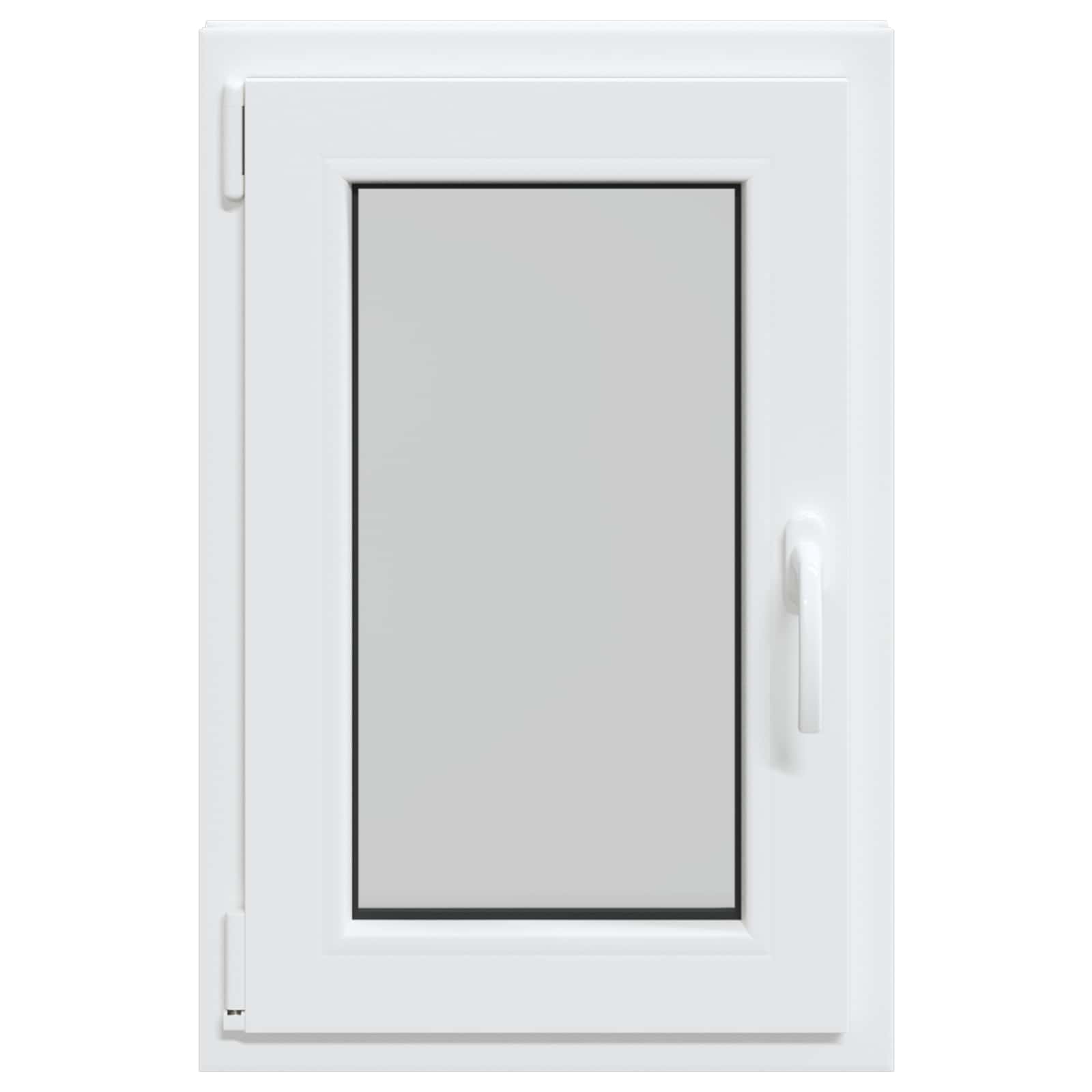 Kellerfenster RISOR 50 x 50 cm PVC und Glas Weiß