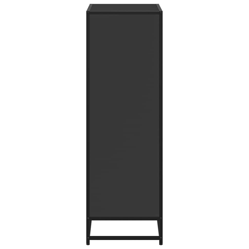 Bücherregal Schwarz 60x35x139 cm Holzwerkstoff