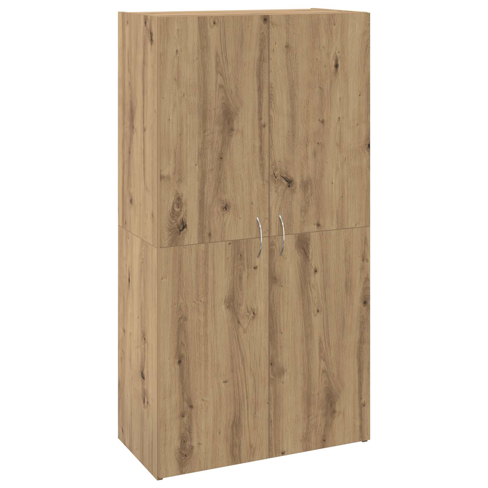 Aktenschrank Weiß 60x32x153 cm Holzwerkstoff