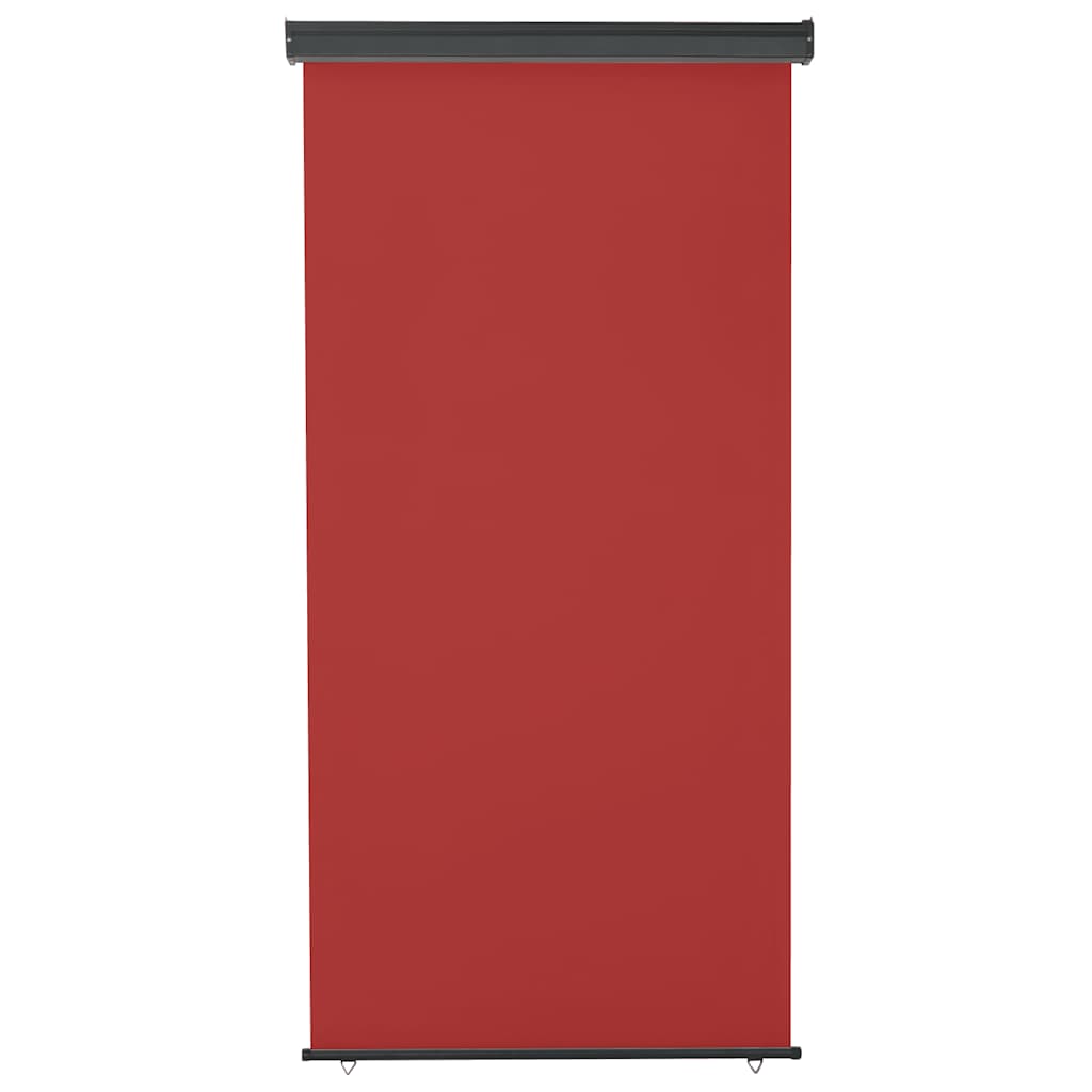 Balkon Seitenmarkise 60 x 250 cm 100% Polyester Eisen Stahl