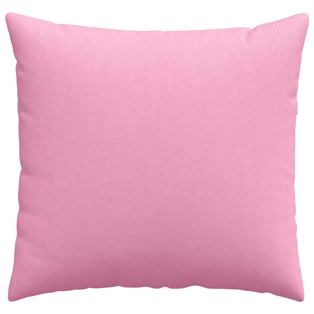 Sofakissen 2 pcs Hellgrau 50 x 30 cm Stoff