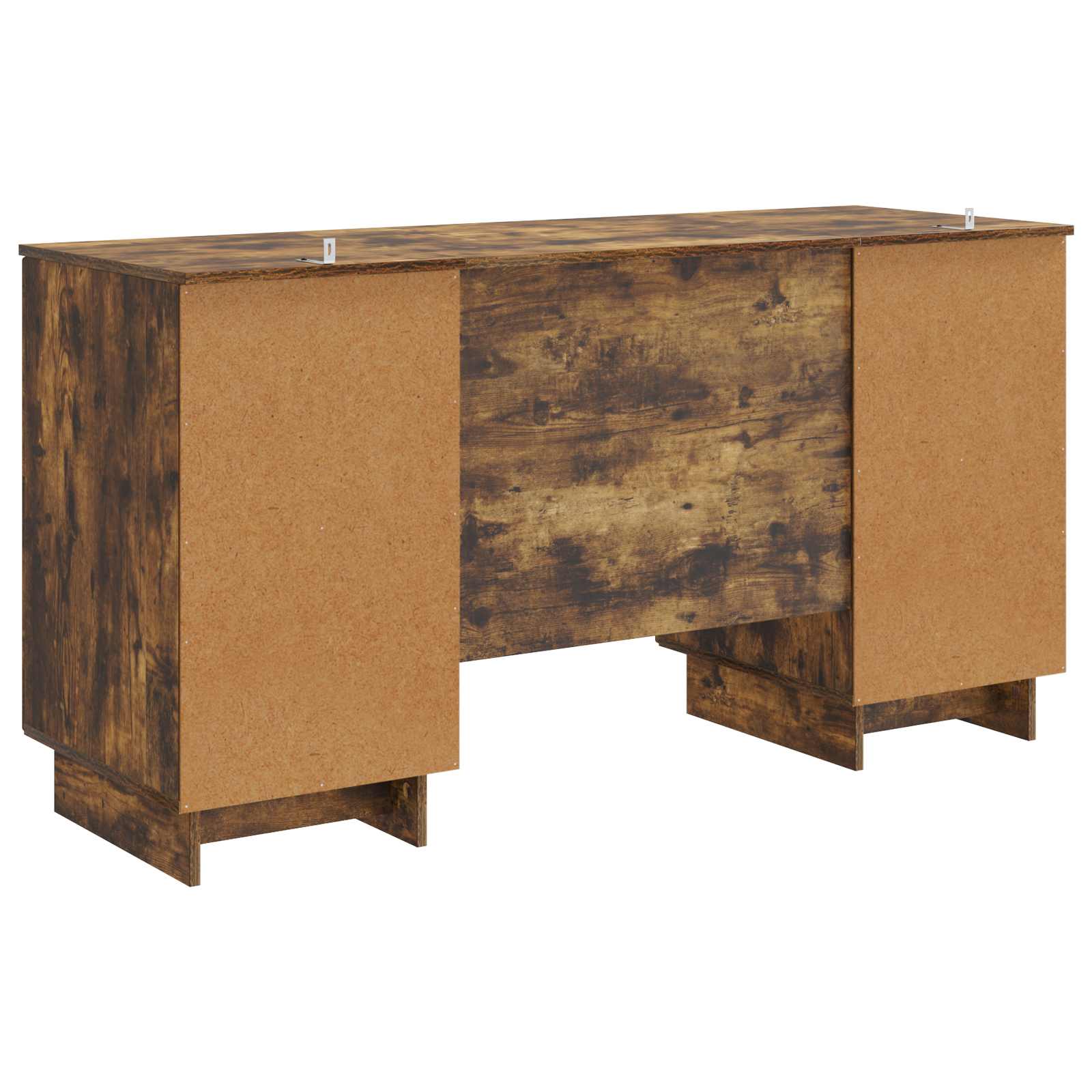 Schreibtisch Schwarz Holzwerkstoff 142,5 x 50 x 75 cm