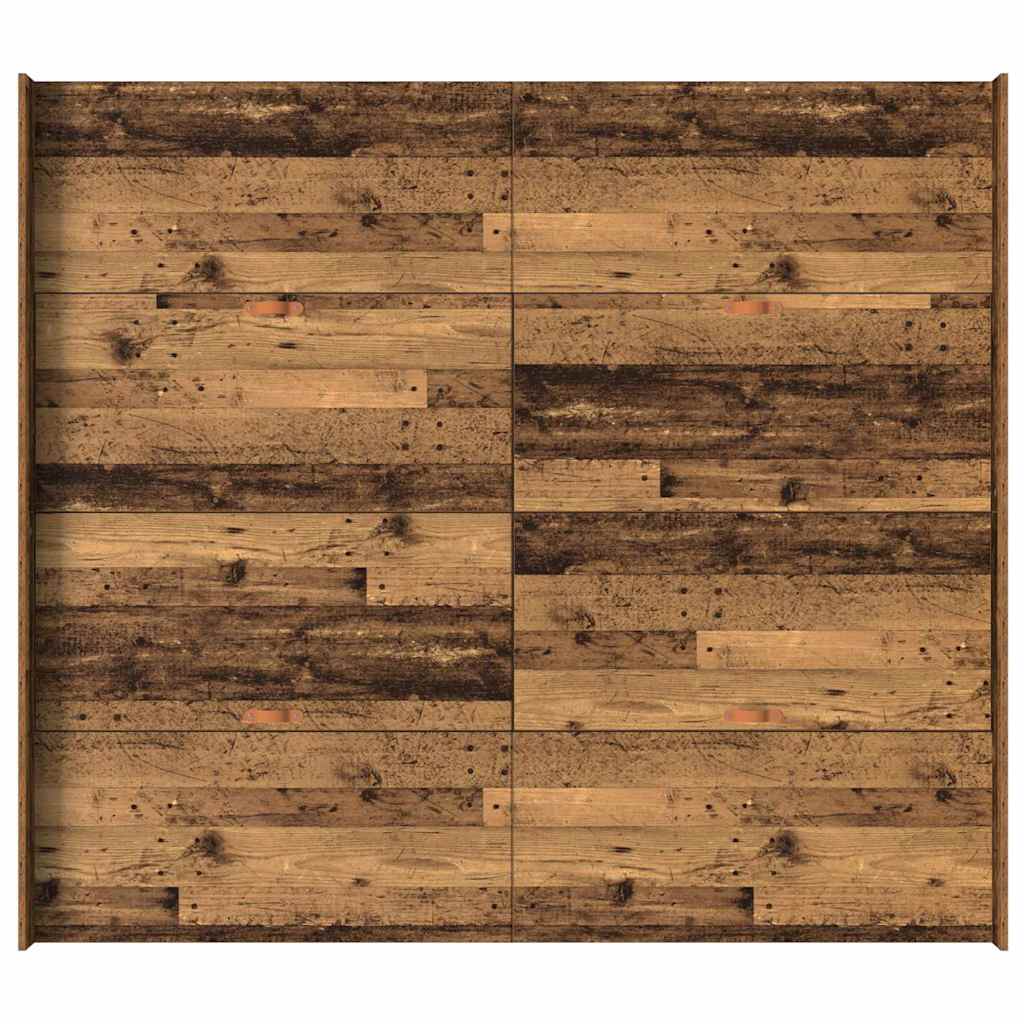 Aufbewahrungsbettgestell Weiß 200 x 200 cm Holzwerkstoff