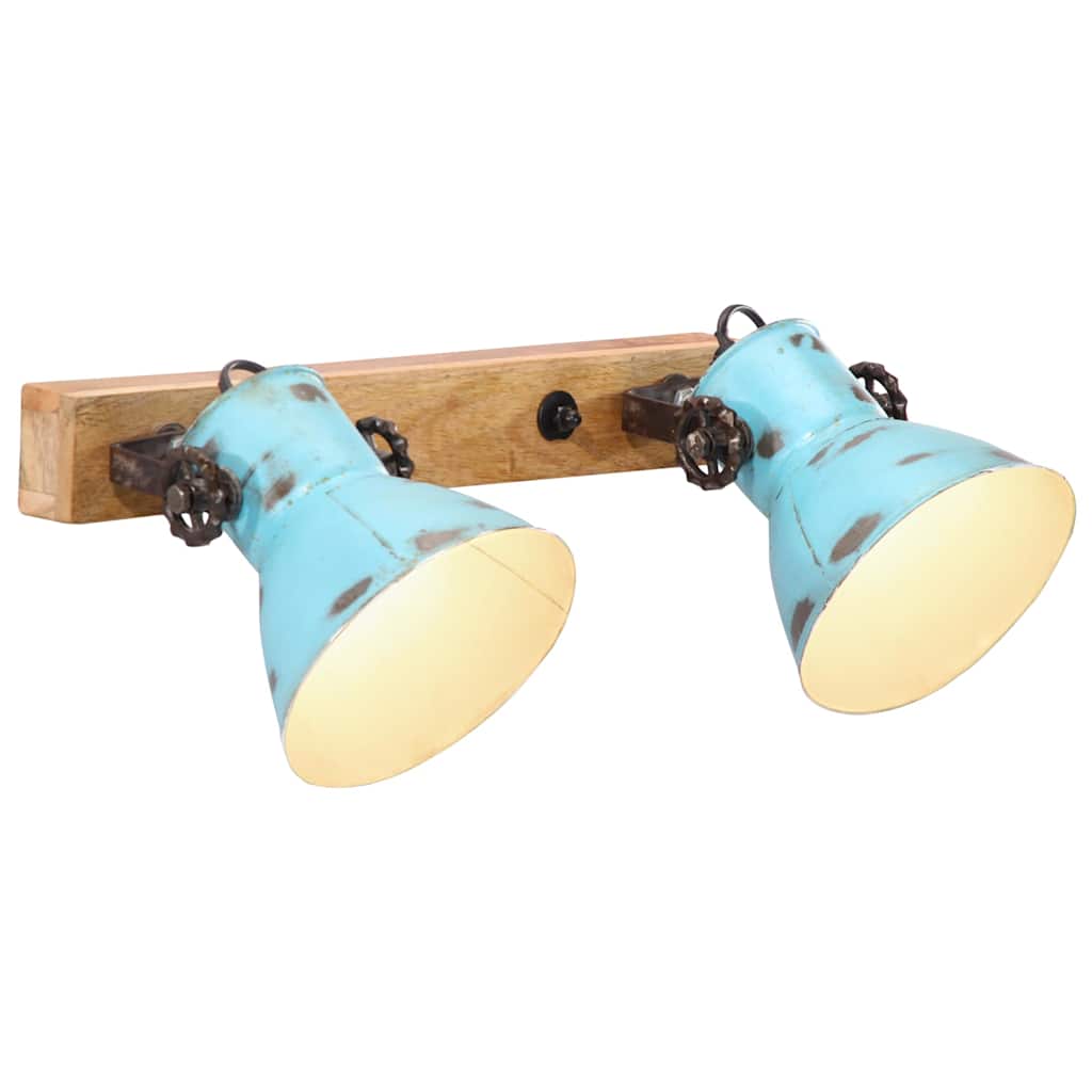Wandlampe Industriestil Silbern 45x25 cm E27