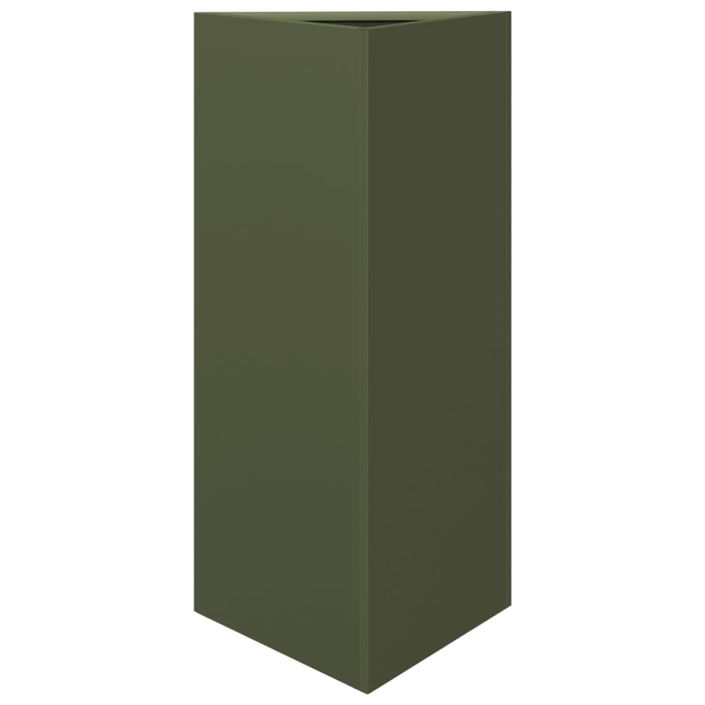 Pflanzkübel 30x26x75 cm Cortenstahl