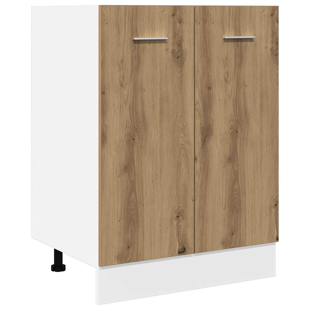 Unterschrank Lyon Weiß 60x46x81,5 cm Holzwerkstoff