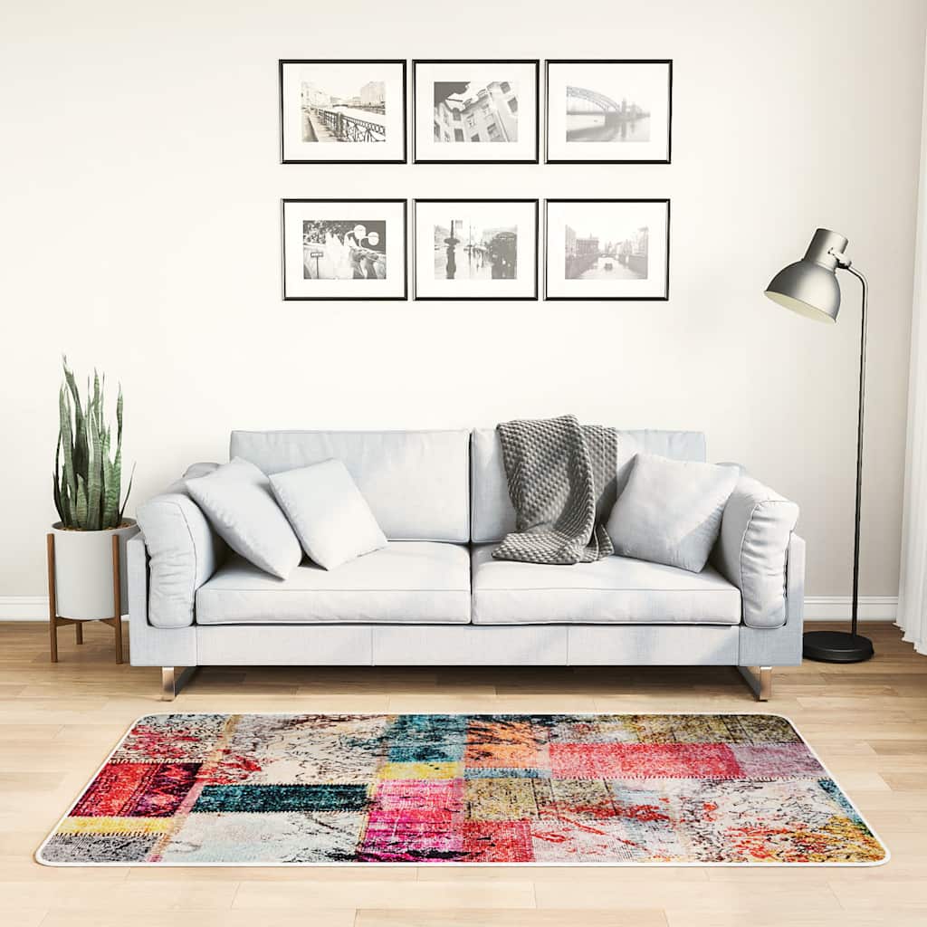 Teppich Waschbar Mehrfarbig 160x230 cm