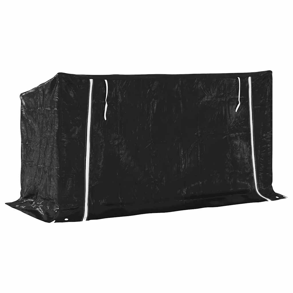 Brennholzregal mit Regenschutz 100,5x40,5x110,5 cm