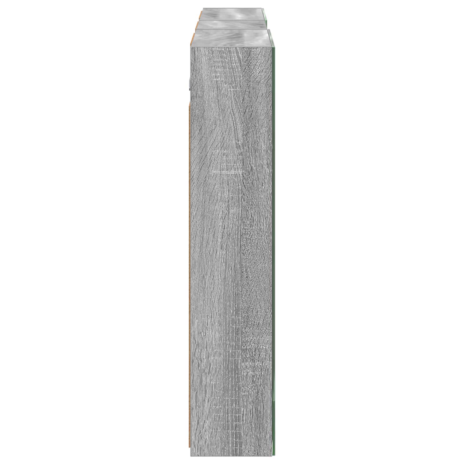 Badezimmerschrank-Set 3 pcs 80 x 10,5 x 50 cm Holzwerkstoff