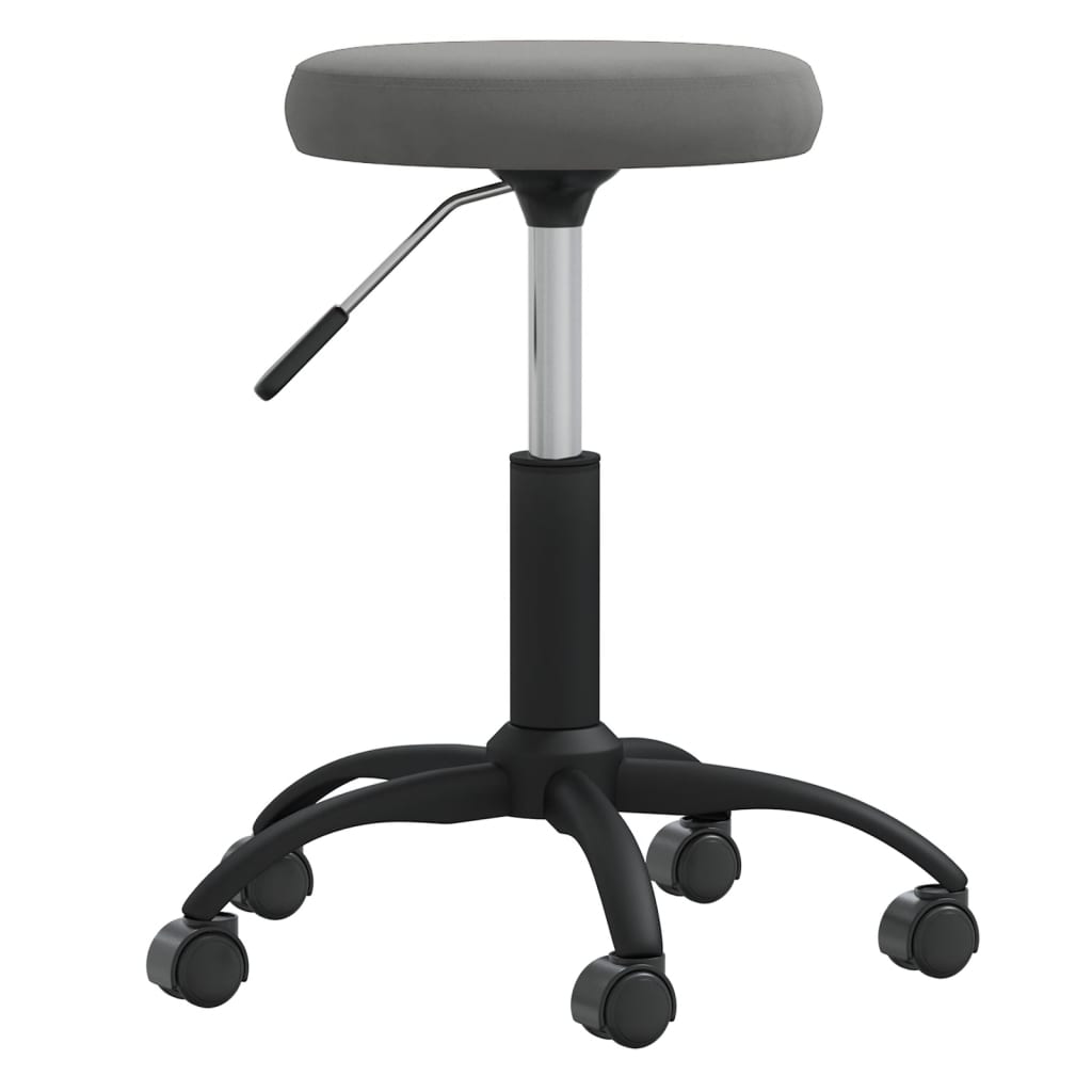 Massagehocker Samt Senfgelb