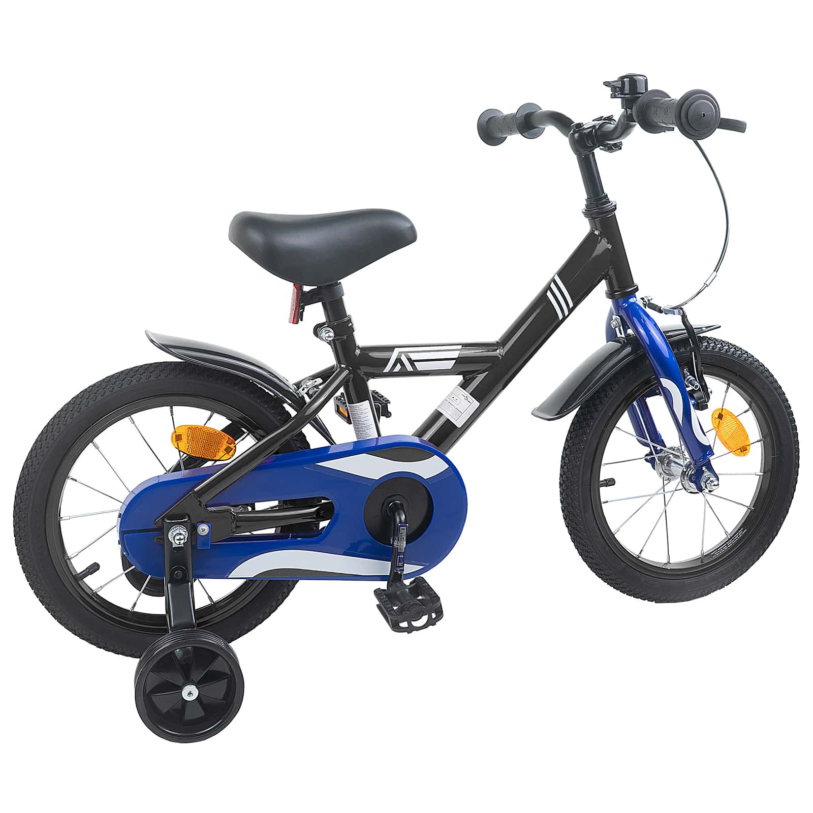 Kinderfahrrad 12 Zoll für 2-4 Jahre alt Gelb