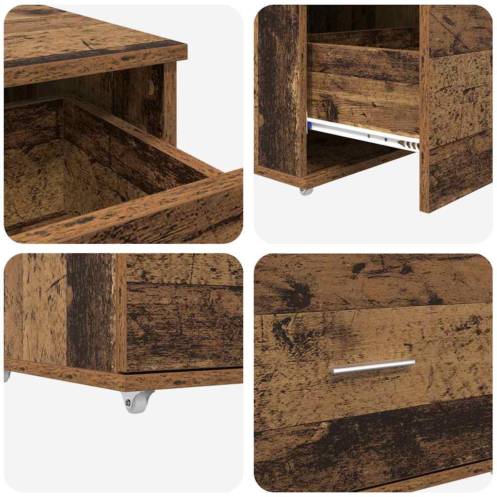 Schreibtisch mit Regal Weiß 131,5 x 50 x 106,5 cm Holzwerkstoff