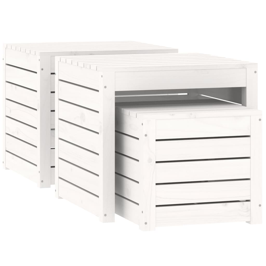 Gartenbox 101x50,5x46,5 cm Massivholz Kiefer