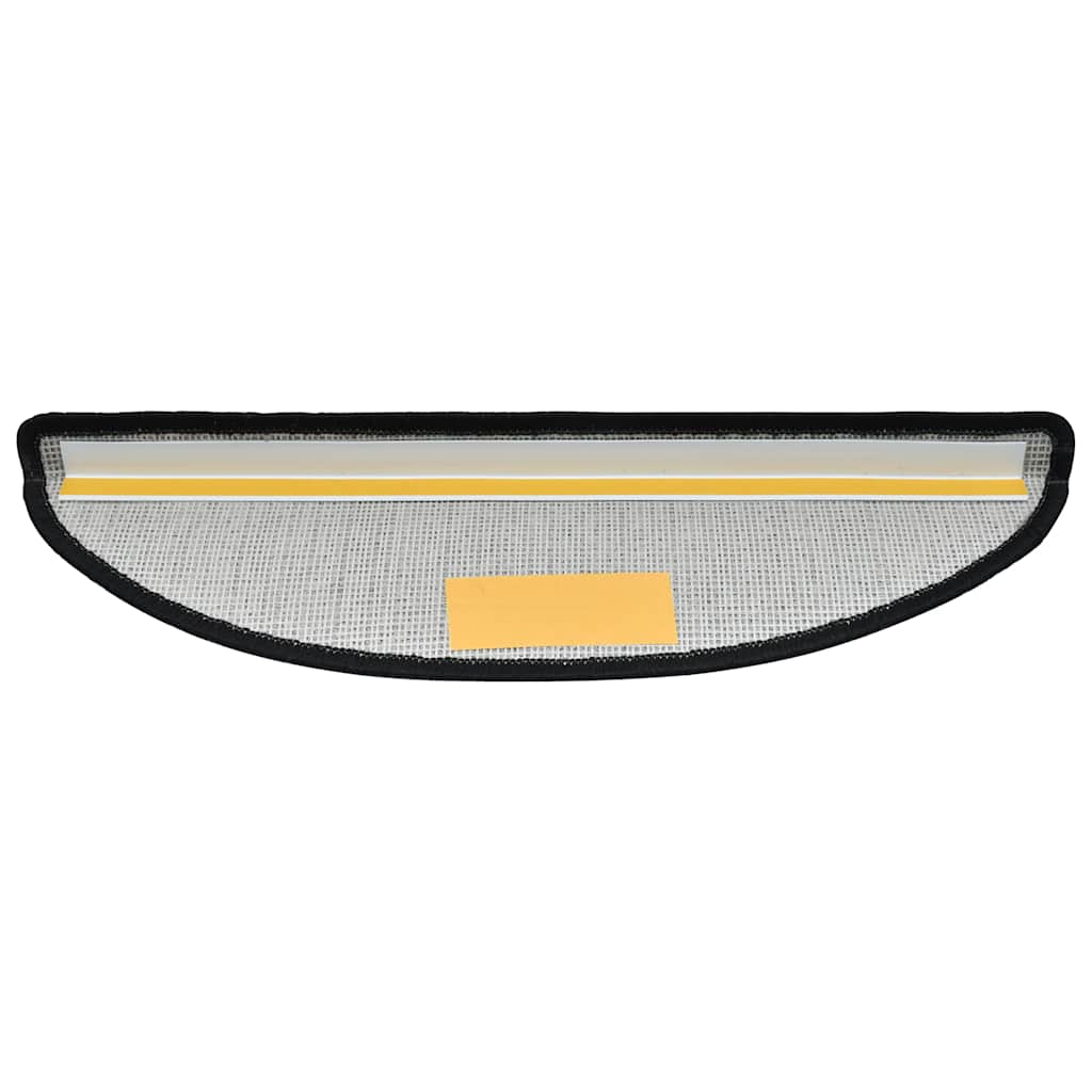 Stufenmatten 15 Stk. 56x17x3 cm Anthrazit Halbrund