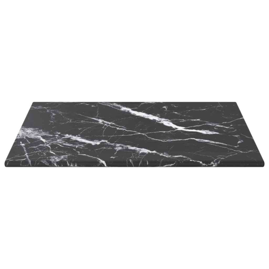 Tischplatte aus gehärtetem Glas quadratisch 700x700 mm
